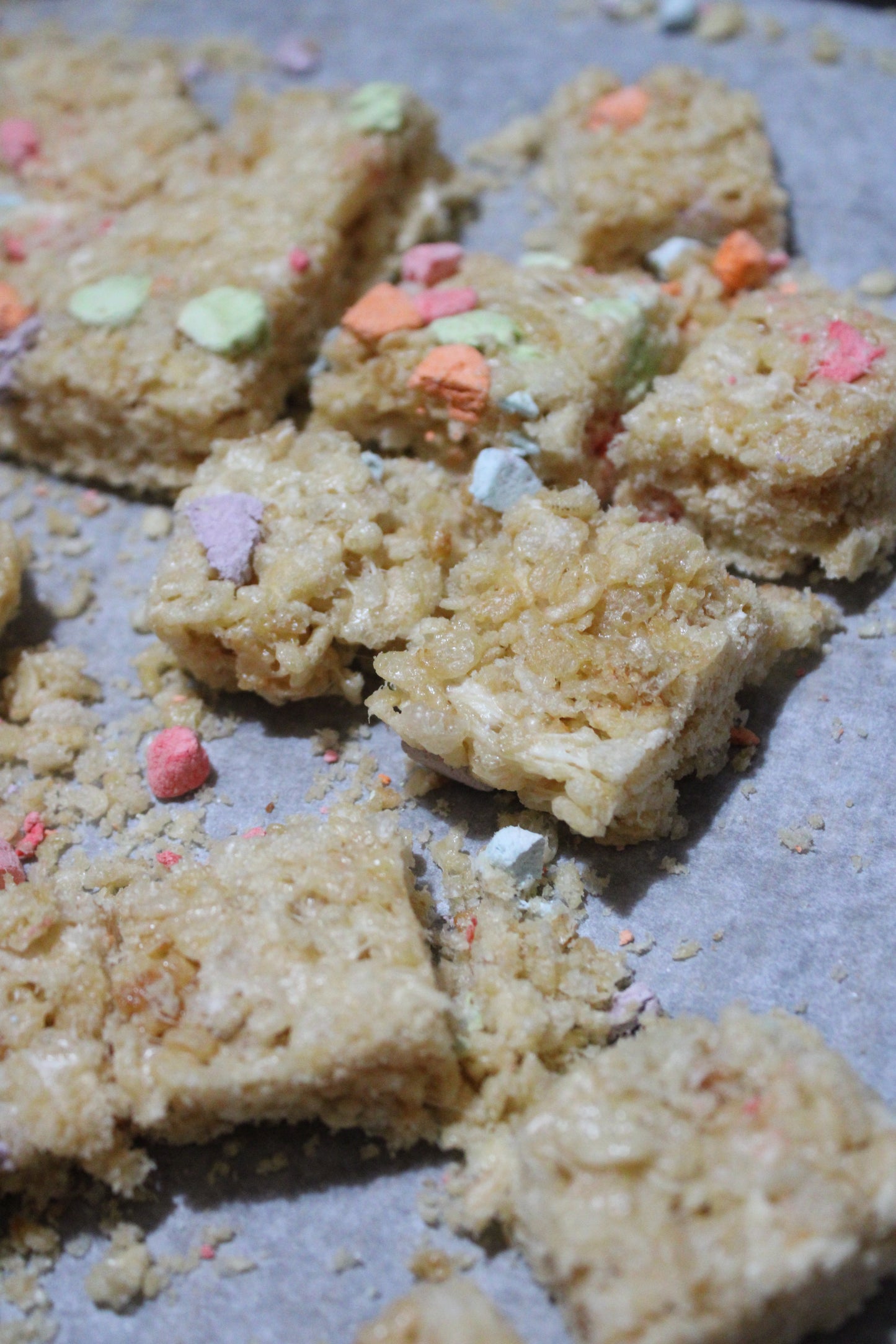 (H) Rainbow Marshmallow Rice Treat
