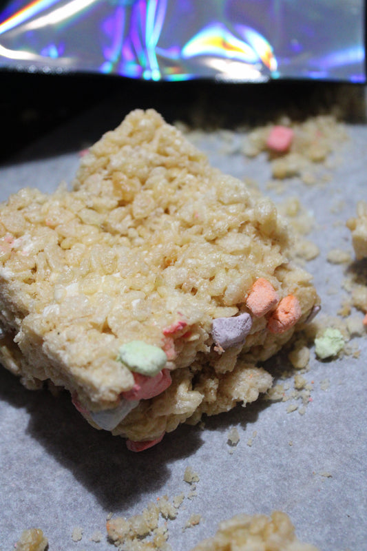 Rainbow Marshmallow Rice Treats